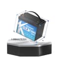 Miniatyrbillede 1 af 2: LiFePO4 batteri, indbygget Bluetooth, 6000 cyklusser,100AH Mini Bluetooth