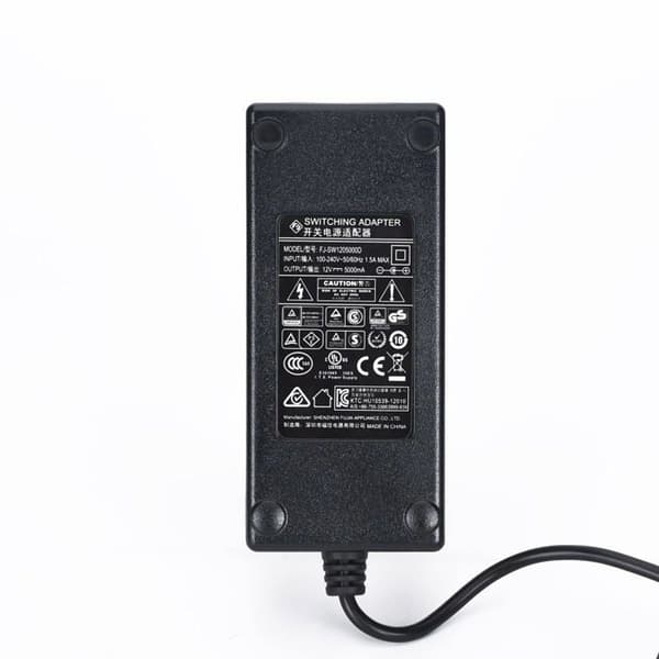 Yongnuo - midjespänne-1 - 12 V 5 A strömförsörjning för YN300/600 LED-serien