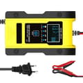 Miniatyrbillede 2 af 2: Smart Batterioplader, 12V 6A Udgang, 7-Trins Automatisk Opladning,Y-ELLOW(6A)
