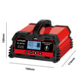 Miniatyrbillede 2 af 2: Batterioplader, 20A og 25A muligheder, automatisk pulserende reparationsfunktion,25A EU-stik
