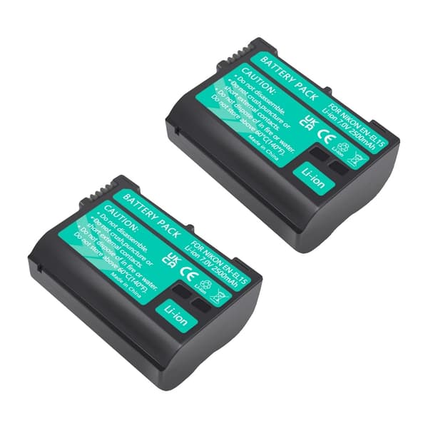 PALO Kamera Akun EN-EL15, 2500mAh Kapasiteetti, Ladattava Li-ion,2akku
