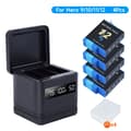 Miniatyrbillede 2 af 2: GoPro Hero Batterioplader, oplader 3 batterier samtidig, rummer 2 TF-kort,4 Batteri 1 Oplader