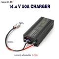 Miniatyrbillede 2 af 2: 12V 50A Lifepo4 Oplader, Justerbar Strøm 0-50A, Tre-Trins Opladningsmode,14,6V 50A Anderson, EU-stik