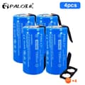Miniatyrbillede 2 af 2: LiFePO4 batteri, 7200mAh kapacitet, høj effektudladning, 4 stk batteri