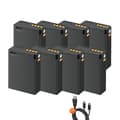 Miniatyrbild 1 av 2: LP-E10 Kamerabatteri, Typ-C Laddningsport, 2300mAh Kapacitet,8 st batteri
