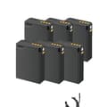 Pikkukuva 1 / 2: LP-E10 Kameraakku, Type-C Latausportti, 2300mAh Kapasiteetti,6 kpl paristoa