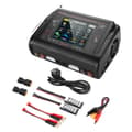 Miniatyrbillede 1 af 2: Dobbeltkanals RC oplader, 400W høj effektudgang, LCD touchskærm,EU STIK