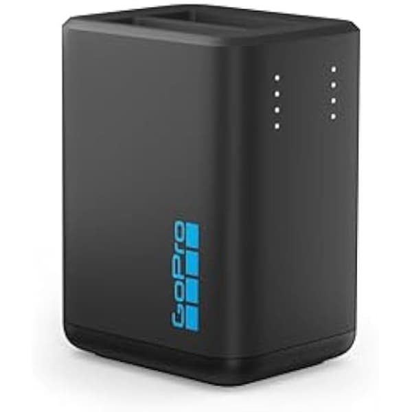 Dubbla batteriladdare - GoPro - HERO13 Svart - 2 Enduro-batterier - LED-indikatorer - USB-C ingår
