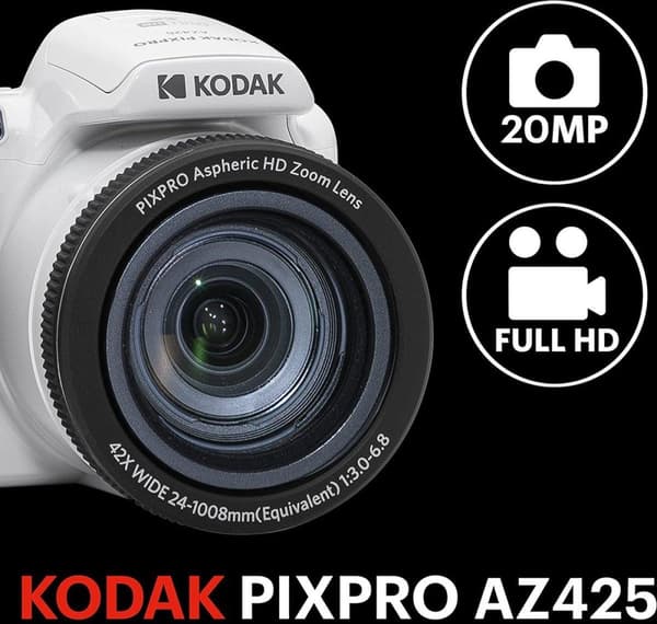 Kodak Astro Zoom AZ425 hvid (AZ425WH)