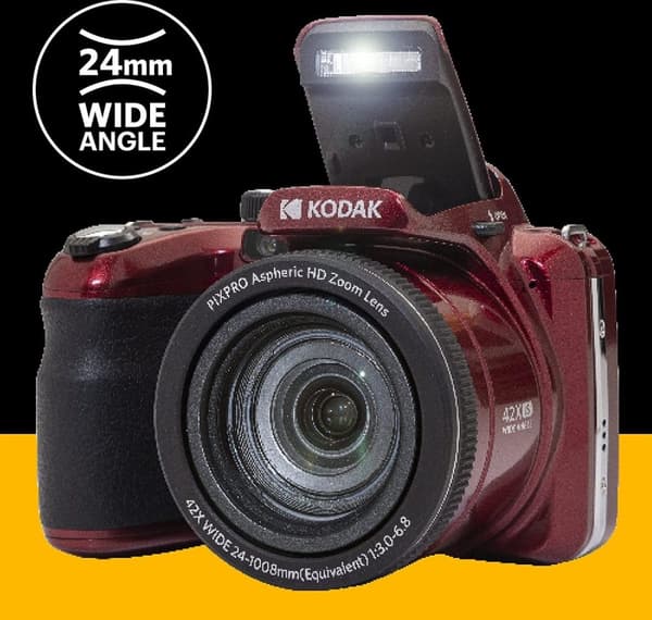 Kodak Pixpro AZ425 punainen 42x zoom kamera