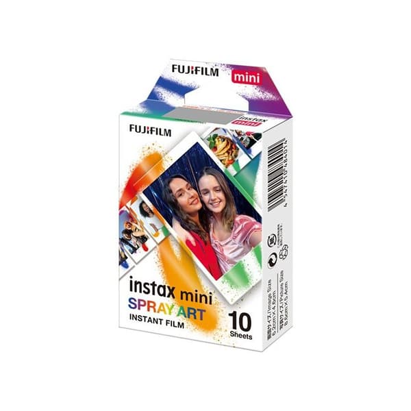 Fujifilm instant fotopapper Instax film Mini Monopack SPRAY ART (10v)