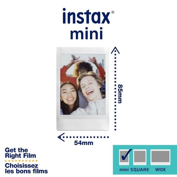 Fujifilm Instax Mini MACARON Instant Color Film ISO 800 10 exponeringar