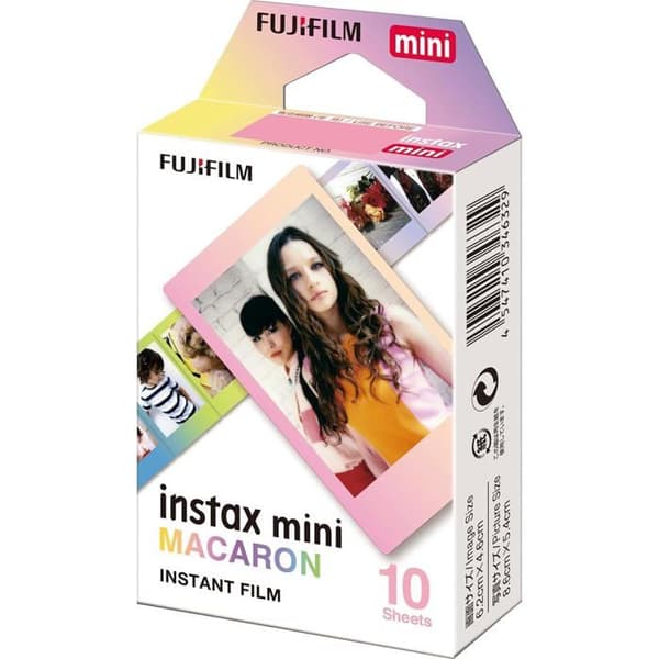 Fujifilm Instax Mini MACARON Instant Color Film ISO 800 10 exponeringar