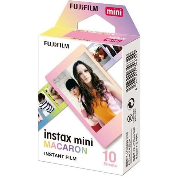 Fujifilm Instax Mini MACARON Instant Color Film ISO 800 10 exponeringar