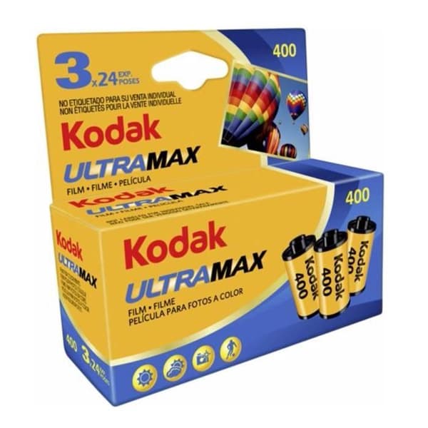 KODAK ULTRAMAX 135/3X24 exponeringsfilm - Blisterförpackning