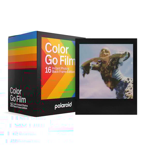 Farvefilm Go Sort Ramme 2-pak
