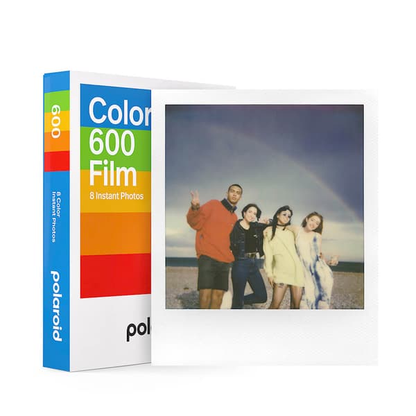 Fargefilm 600 Hvit Ramme