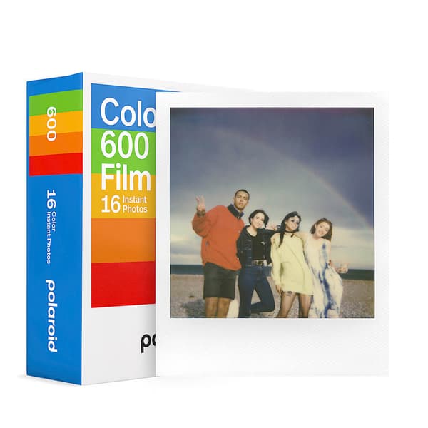 POLAROID Color Film for 600 Valkoinen kehys 2-pack