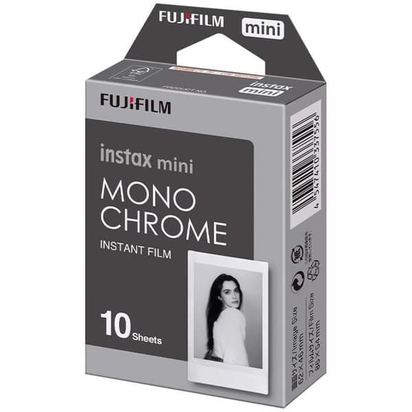 FUJIFILM Instax Mini Monokrom WW1 svartvit fotofilm (10 exponeringar)