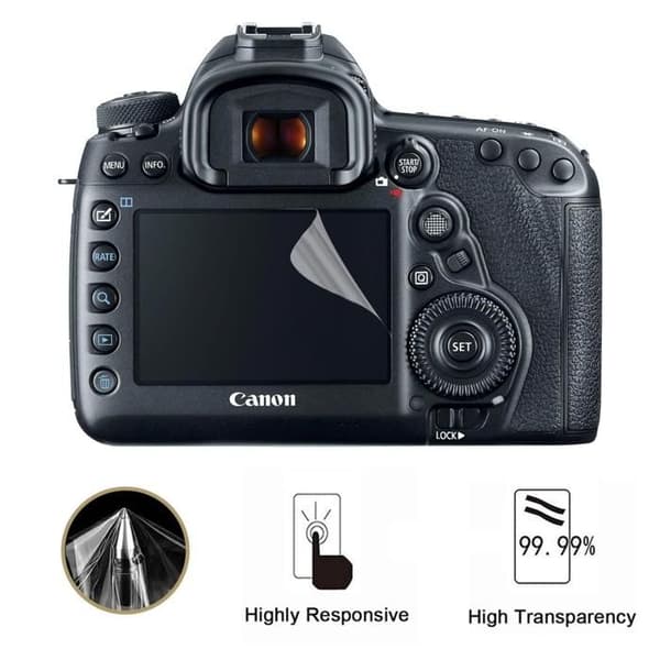 Skärmskydd - Phonillico - Pack 2 - Canon EOS 5D Mark III/IV - Motståndskraftig - Ultra tunn