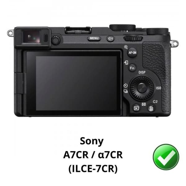 Skärmskydd - Phonillico - Sony A7CR - Pack med 3 - Resistent plastfilm - Ultra tunn