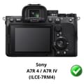 Miniatyrbild 2 av 3: Skärmskydd - Phonillico - A7R IV - Paket 3 - Plastfilm - Repellenter mot repor
