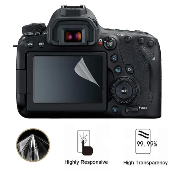 Skärmskydd - Phonillico - Pack 2 - Canon EOS 6D Mark II - EOS 7D Mark II - Repellent mot repor