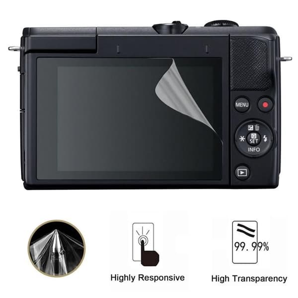 Skärmskydd - Phonillico - Canon EOS M200 - Paket med 2 - Repåmotståndig - Ultralätt