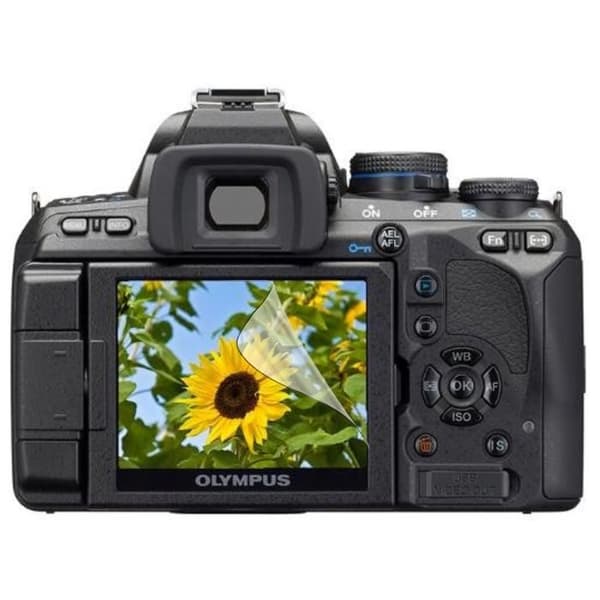 Skyddsskärm - Phonillico - Olympus E-620 - Paket med 2 - Motståndar plastfilm - Ultra tunn