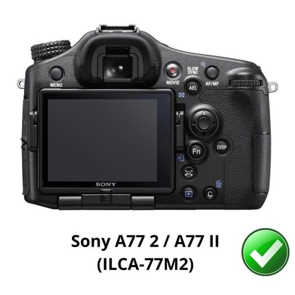 Skärmskydd - Phonillico - Sony A77 2-A77 II-A77II - Pack om 3 - Motståndskraftig - Ultra tunn