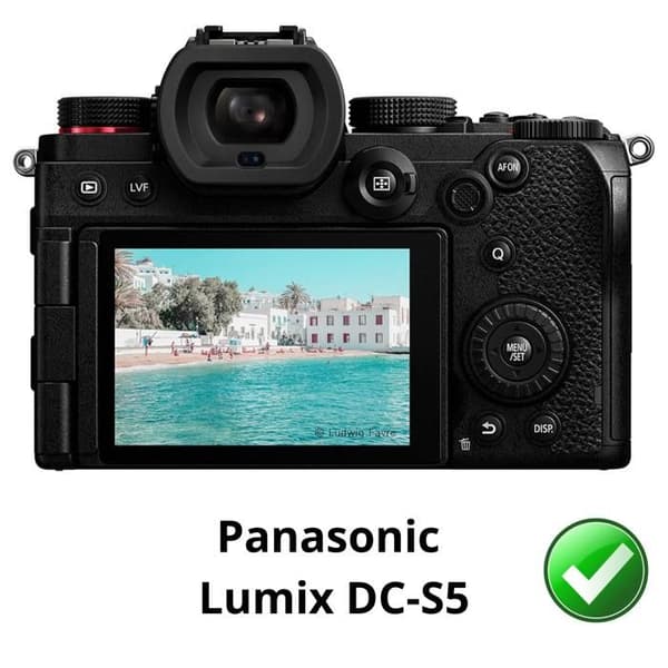 Skyddsskärm - Phonillico - Panasonic Lumix DC-S5 - Paket med 2 - Repningsbeständig - Supertunn