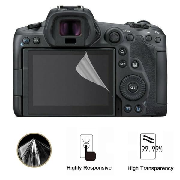Skärmskydd - Phonillico - Canon EOS R5 - Paket med 2 - Repellerande - Ultratunn