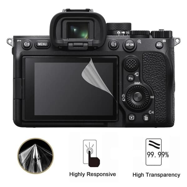 Skärmskydd - Phonillico - A7S 2-A7S II-A7SII - Pack om 3 - Repellerande mot repor - Ultra tunn