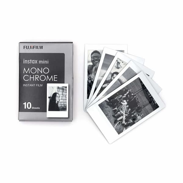 Instax - 70100149917 - Paket med 30 klassiska mini filmer med svart, blå och monokrom marmor