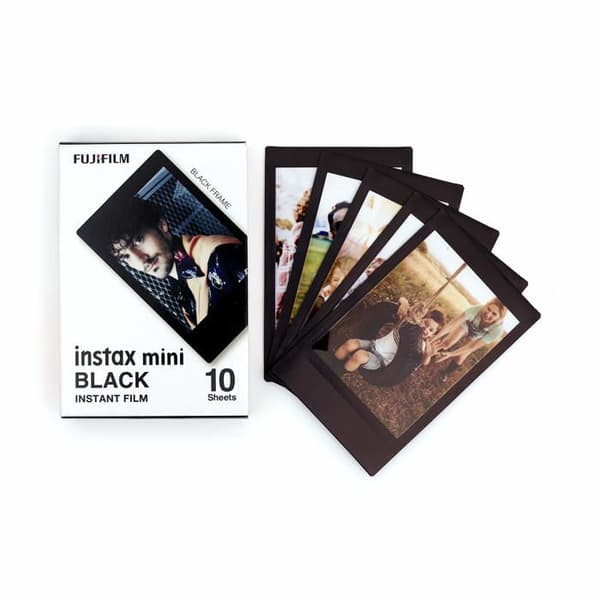 Instax - 70100149917 - Paket med 30 klassiska mini filmer med svart, blå och monokrom marmor