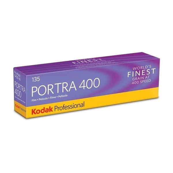 Kodak film Paket med 5 färgnegativfilmer 135 24x36 Kodak Portra 400 iso 36 exponeringar