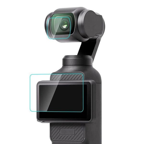 Puluz - PU950T - Härdat glaslins och skärmskydd för DJI OSMO Pocket 3.