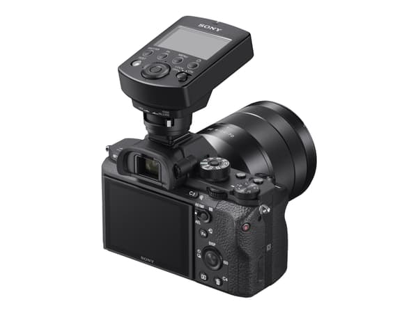 Sony FA-WRC1M Wireless Radio Commander - Trådløs TTL-blitzkontroller - for Sony FA-WRR1; HVL-F20M, F43M, F60M; a VLOGCAM ZV-E10L; a1 ILCE-1; a7s III