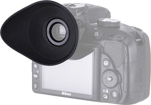 JJC ögonmussla typ Dk-20 / Dk-21 / Dk-23 / Dk-24 / Dk-25 för Nikon
