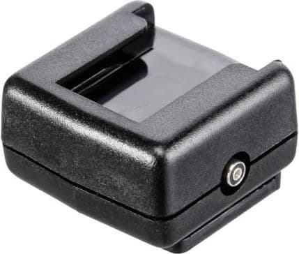Kaiser - Adapter för blixtsynkronisering - hot shoe hane till PC-terminal hona (paket om 2)