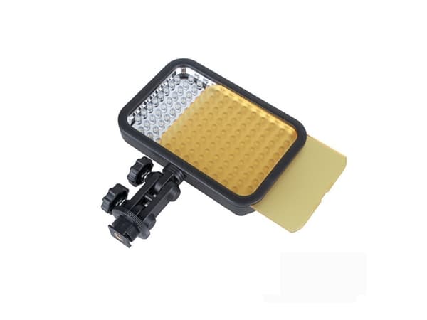 Godox LED126, Glödlampa, 7,5 W, LED, 0,143 m, Svart, 9,65 cm