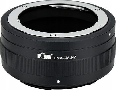 KiwiFotos Adapter For Nikon Z Z6 Z7 til Olympus Om-objektiv