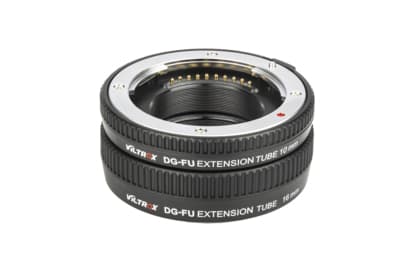 VILTROX DG-FU, Fujifilm, Fujifilm FX X-E1 X-E2 X-Pro1, X-A1 X-M1, 1 kpl, Musta, Hopea, 85 mm, 60 mm