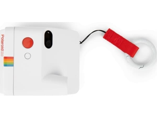 Polaroid Go Camera Clip White, Hurtig-kopi Kamera, Metall, Nylon, Rød, Hvit, China, 60 mm, 13 mm
