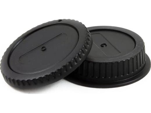 L-r2 Lids Body Cap + objektiv för Nikon