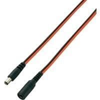 VOLTCRAFT lavspændingsforlængerkabel, lavspændingsstik - lavspændingsstik 5,5 mm 2,5 mm 5,5 mm 2,5 mm 3,00 m 1 stk (93025c183)