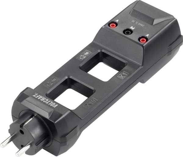 VOLTCRAFT DMA-1L 16 Adapterkontakt - Mörkgrå