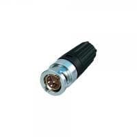 NEUTRIK BNC-stik, lige 75 &#8486, NBNC75BFG7 1 stk (NBNC75BFG7)