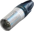 Miniatyrbillede 1 af 3: Neutrik NC7MXX XLR stik Stik, lige Antal ben: 7 Sølv 1 stk.