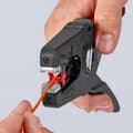Miniatyrbillede 1 af 11: Knipex PreciStrip 16 12 52 195 Automatisk isoleringstang 0,08 til 16 mm